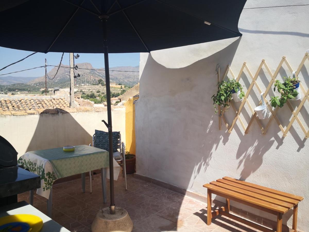 Апартаменты Casa En El Centro Del Pueblo De Финестрат Экстерьер фото