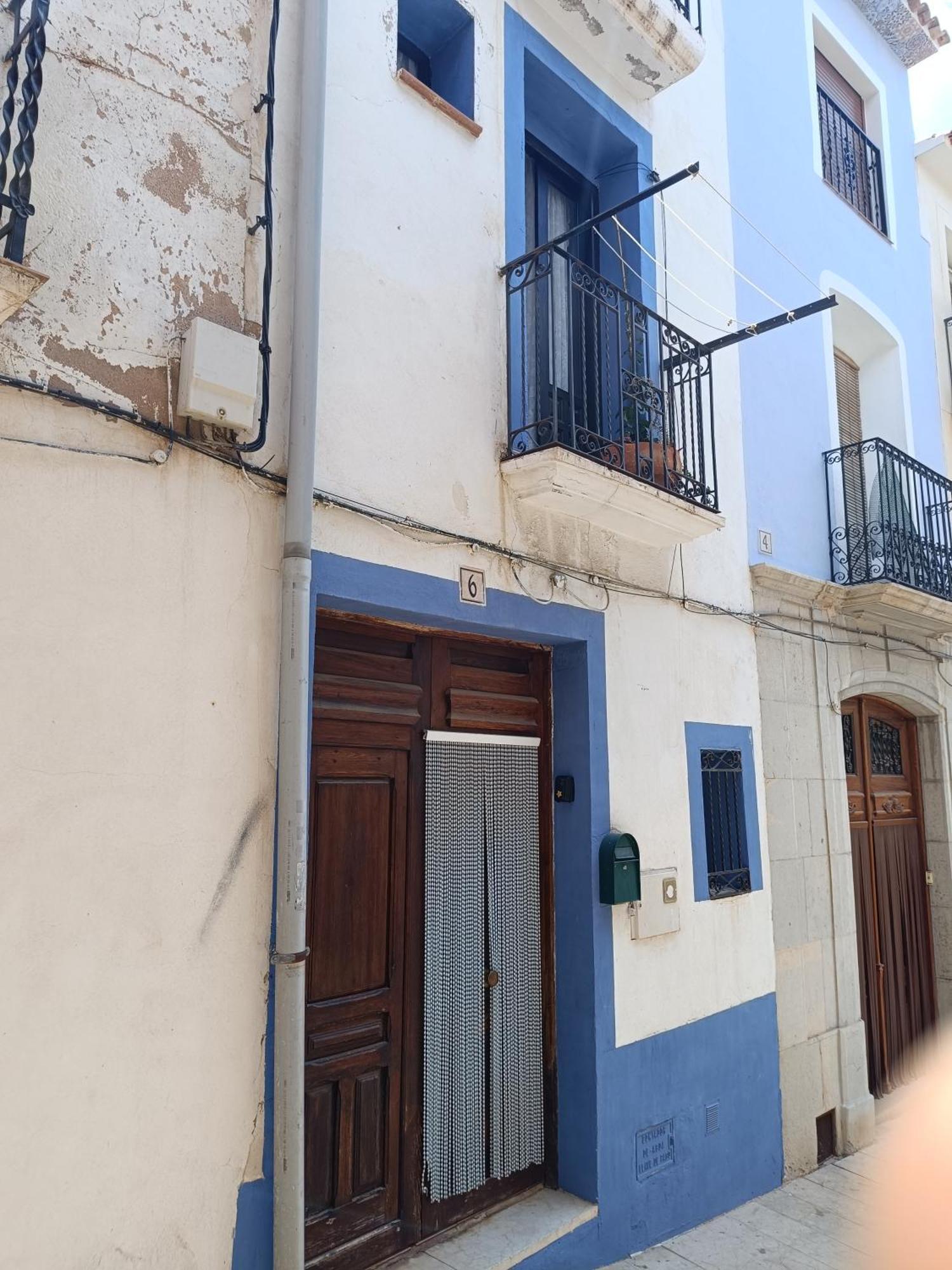Апартаменты Casa En El Centro Del Pueblo De Финестрат Экстерьер фото